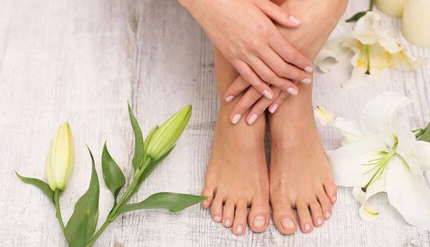 Homemade from nail fungus